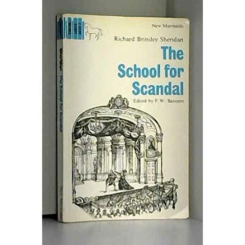 Stock image for School for Scandal (New Mermaid Anthology) for sale by SecondSale