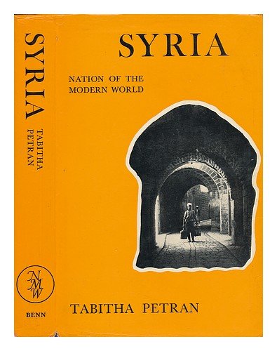 9780510389055: Syria (Nations of the Modern World S.)