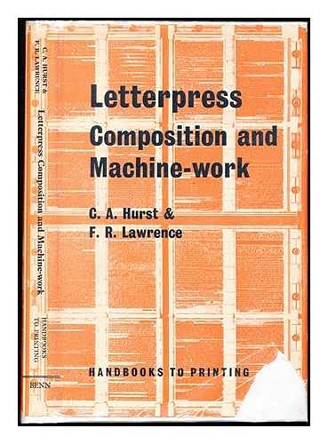 9780510418014: Letterpress: Composition and Machinework (Handbooks to Printing)