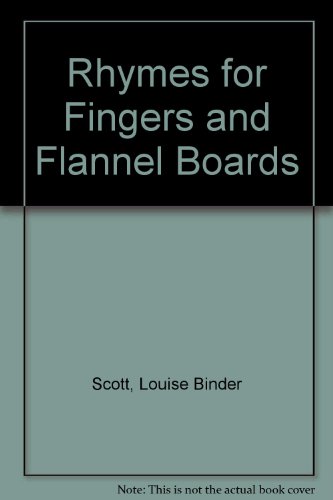 Beispielbild fr Rhymes for Fingers and Flannel Boards zum Verkauf von Better World Books