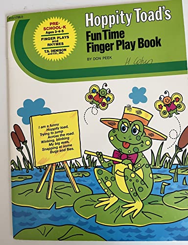 Stock image for Hoppity Toad's Fun Time Finger Play Book for sale by Robinson Street Books, IOBA