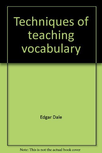 Beispielbild fr Techniques of teaching vocabulary zum Verkauf von Books From California