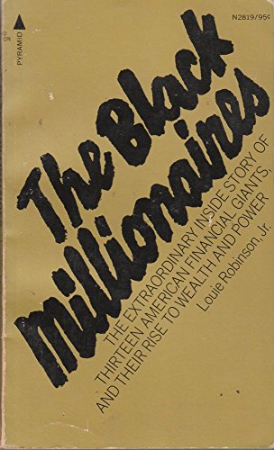 Stock image for The Black Millionaires for sale by Wagon Tongue Books