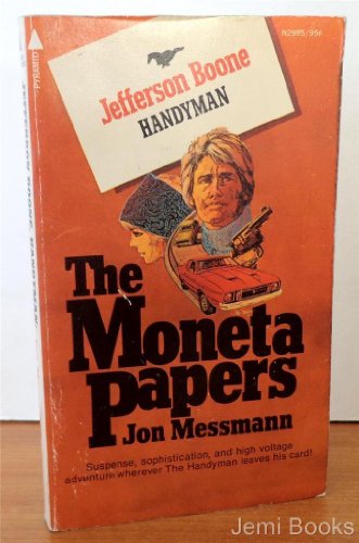9780515029956: The Moneta Papers: Jefferson Boone, Handyman