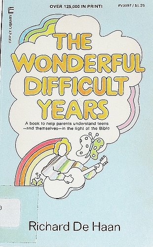 9780515030976: The Wonderful Difficult Years