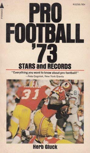 Beispielbild fr Pro football '73 stars and records zum Verkauf von Wonder Book