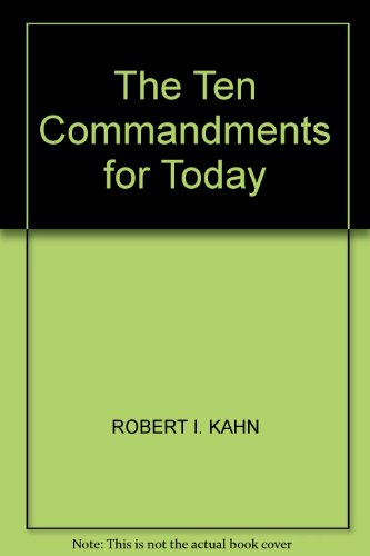 Stock image for The Ten Commandments for Today for sale by Christian Book Store