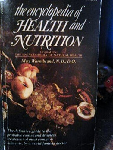 Stock image for Encyclopedia of Health and Nutrition for sale by ThriftBooks-Atlanta