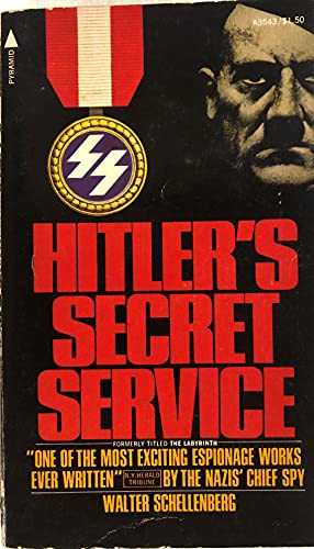 Imagen de archivo de Hitler's Secret Service a la venta por The Red Onion Bookshoppe