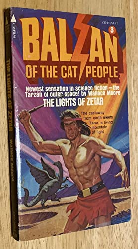Imagen de archivo de The Lights of Zetar (Balzan of the Cat People, No. 3) (Pyramid SF, V3934) a la venta por ThriftBooks-Dallas
