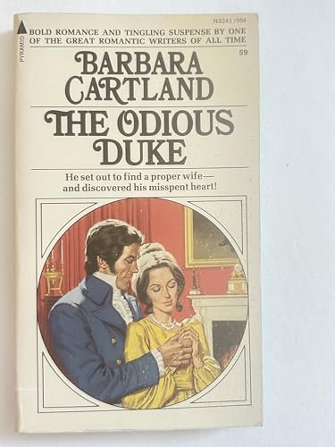 9780515043501: The Odious Duke (Barbara Cartland #59)