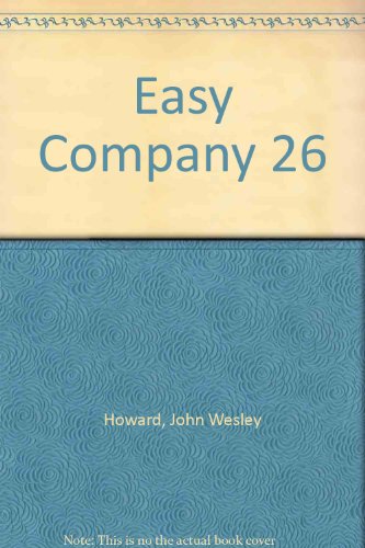 Imagen de archivo de Easy Company 26 a la venta por The Book Garden