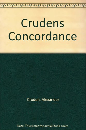 Crudens Concordance (9780515067415) by Cruden, Alexander