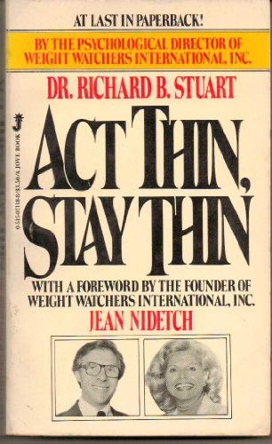 Stock image for Act Thin Stay Thin for sale by Anderson Book