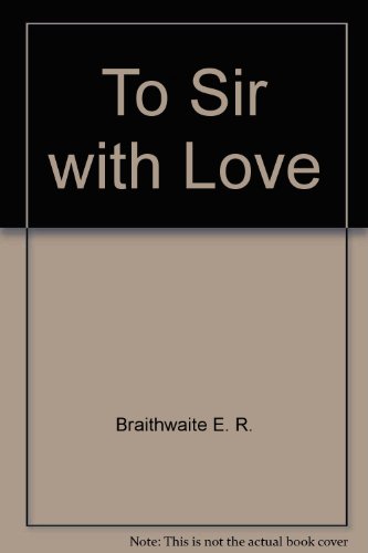 Stock image for To Sir With Love for sale by HPB Inc.