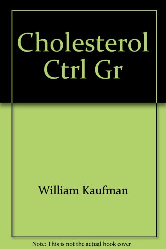 Cholesterol Control Gram Counter (9780515079043) by Kaufman, William