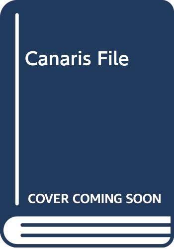Imagen de archivo de Canaris File a la venta por BookHolders