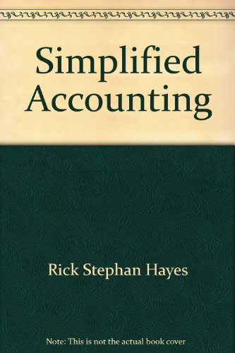 Stock image for Simplified Accounting for sale by Wonder Book