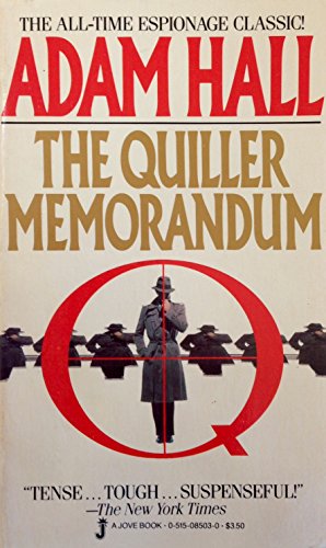 9780515085037: The Quiller Memorandum