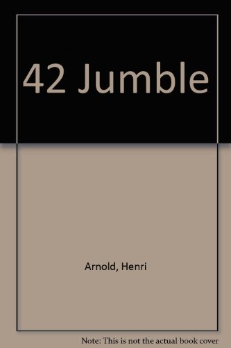 Jumble Book 42 (9780515101577) by Arnold, Henri; Lee, Bob