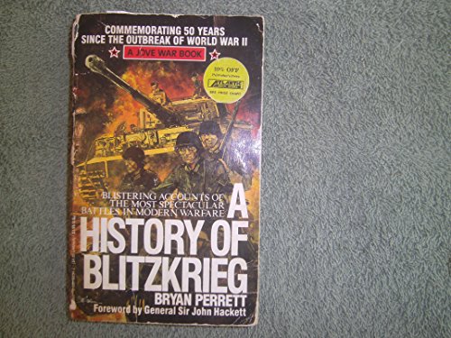 Imagen de archivo de A History of Blitzkrieg a la venta por Anybook.com