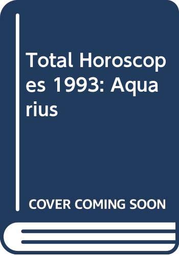 9780515109221: Total Horoscopes 1993 : Aquarius