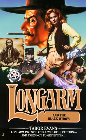 9780515128390: Longarm and the Black Widow