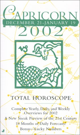 Stock image for Capricorn 2002 : December 21-January 19 for sale by Better World Books Ltd