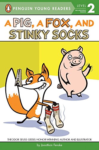 Beispielbild fr A Pig, a Fox, and Stinky Socks (Penguin Young Readers, Level 2) zum Verkauf von Jenson Books Inc