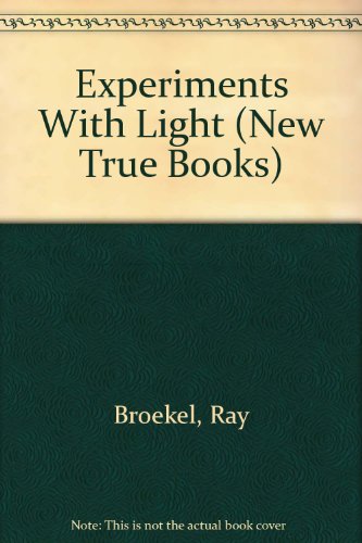 Imagen de archivo de Experiments with Light a la venta por Better World Books