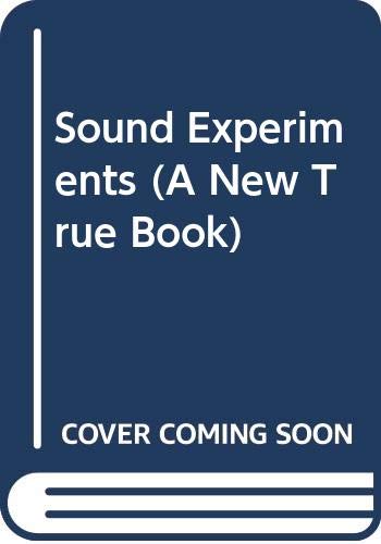 Imagen de archivo de Sound Experiments a la venta por Better World Books