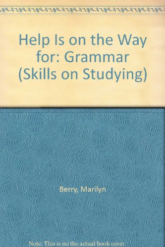 9780516032801: Help Is on the Way for: Grammar (Skills on Studying)
