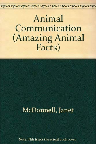 Beispielbild fr Animal Communication zum Verkauf von Better World Books