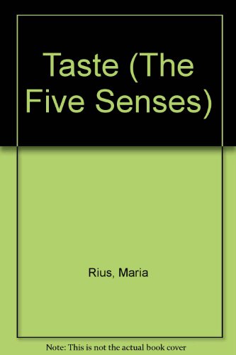 Imagen de archivo de Taste (The Five Senses) a la venta por Booksavers of MD