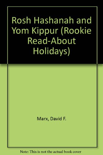 Imagen de archivo de Rosh Hashanah and Yom Kippur (Rookie Read-About Holidays) a la venta por SecondSale
