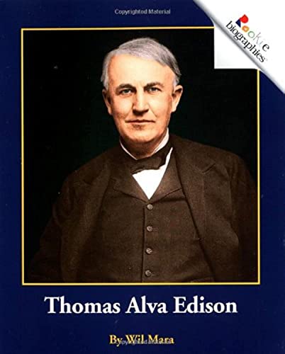 Stock image for Thomas Alva Edison (Rise and Shine) (Rookie Biographies: Previous Editions) for sale by SecondSale