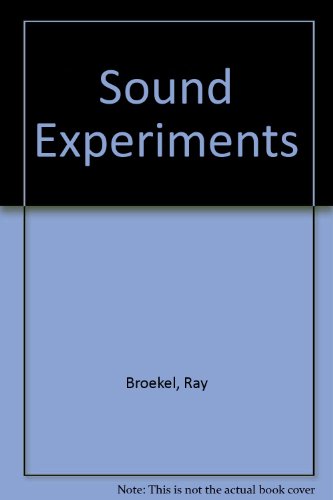 Stock image for Sound Experiments for sale by Better World Books