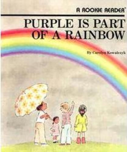 Imagen de archivo de Purple Is Part of a Rainbow Ro a la venta por SecondSale