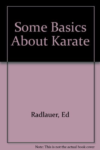 Stock image for Some Basics About Karate for sale by Wonder Book