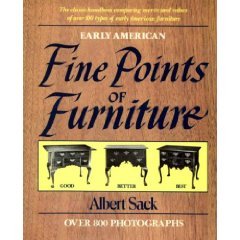 Stock image for Fine Points Of Furniture: Early American for sale by Once Upon A Time Books