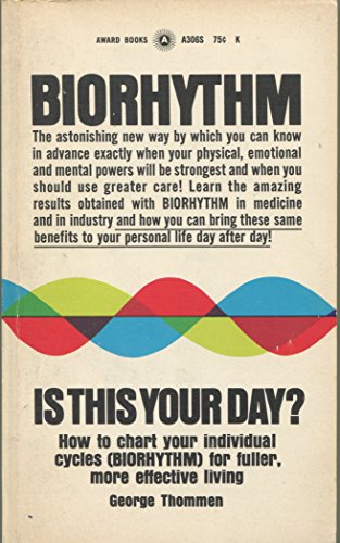9780517007426: Is This Your Day: How Biorhythm Helps You Determine Your Life Cycles