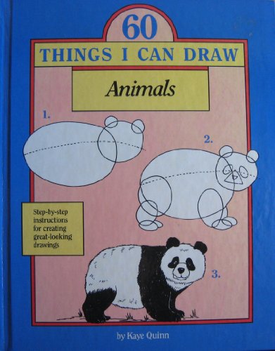Imagen de archivo de Animals: 60 Things I Can Draw a la venta por HPB-Diamond