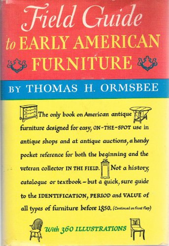 Imagen de archivo de Field Guide to Early American Furniture a la venta por Wonder Book