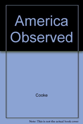 9780517056127: America Observed