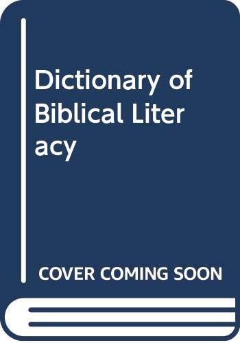 Dictionary of Biblical Literacy (9780517061503) by Rh Value Publishing