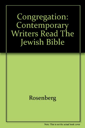 9780517063354: Congregation: Contemporary Writers Read the Jewish Bible