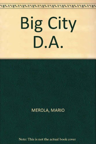 9780517064559: Big City D.A.
