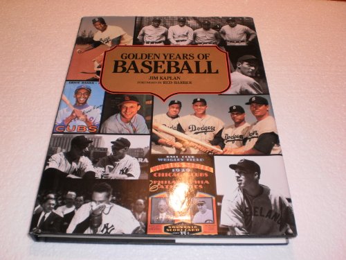 Beispielbild fr Golden Years of Baseball zum Verkauf von Better World Books