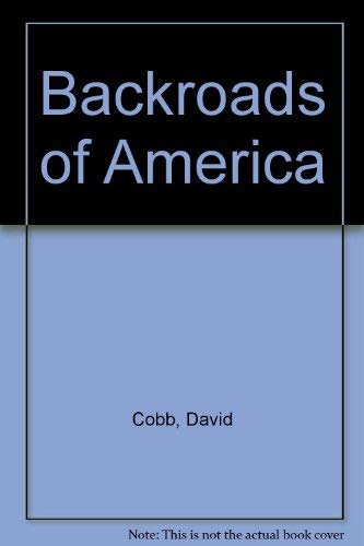 Stock image for Backroads of America for sale by Wonder Book