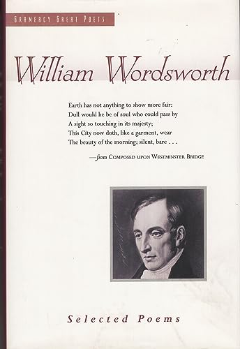 Beispielbild fr William Wordsworth: Selected Poems zum Verkauf von Wonder Book